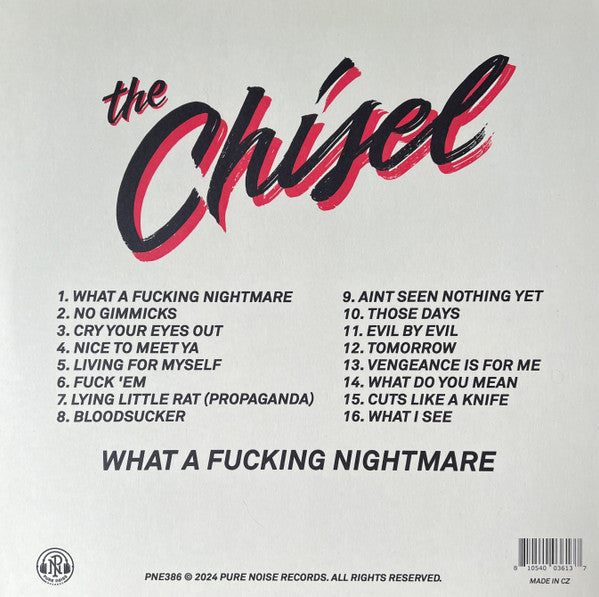 The Chisel : What A Fucking Nightmare (LP, Mil)