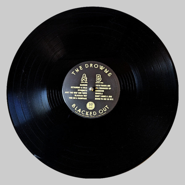 The Drowns : Blacked Out (LP, Album)
