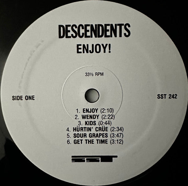 Descendents : Enjoy! (LP, Album, RE)