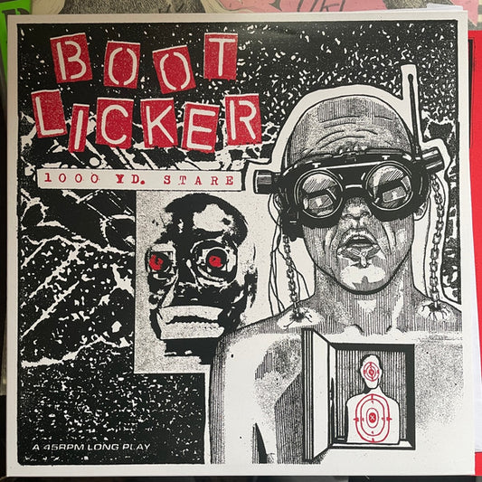 Bootlicker : 1000 Yard Stare (LP, Album, Red)