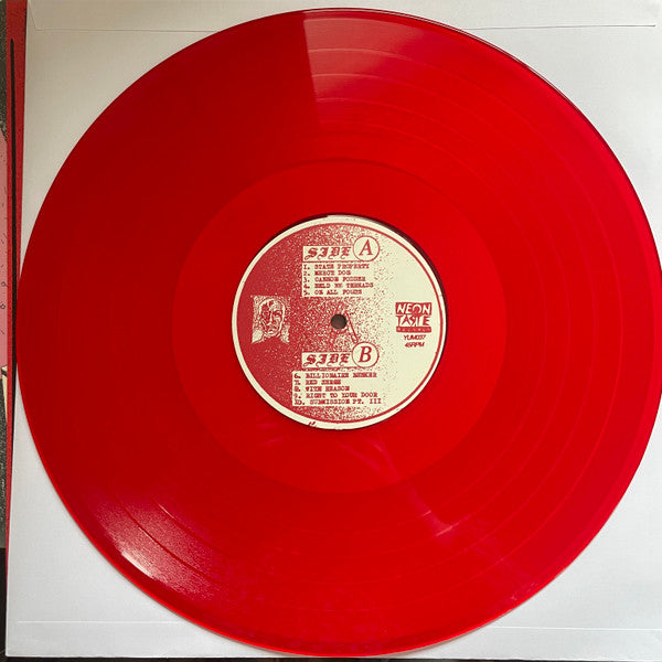 Bootlicker : 1000 Yard Stare (LP, Album, Red)