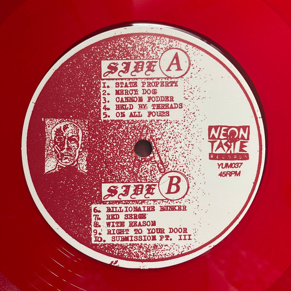Bootlicker : 1000 Yard Stare (LP, Album, Red)