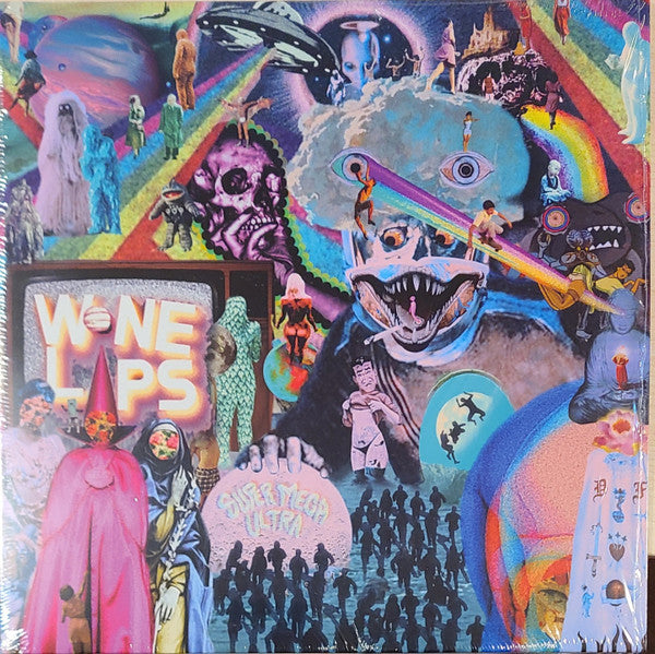 Wine Lips : Super Mega Ultra (LP, Album, Ltd, Blu)