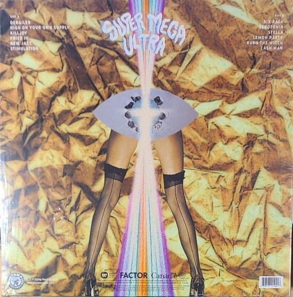 Wine Lips : Super Mega Ultra (LP, Album, Ltd, Blu)