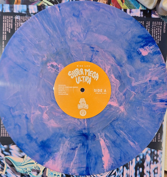 Wine Lips : Super Mega Ultra (LP, Album, Ltd, Blu)