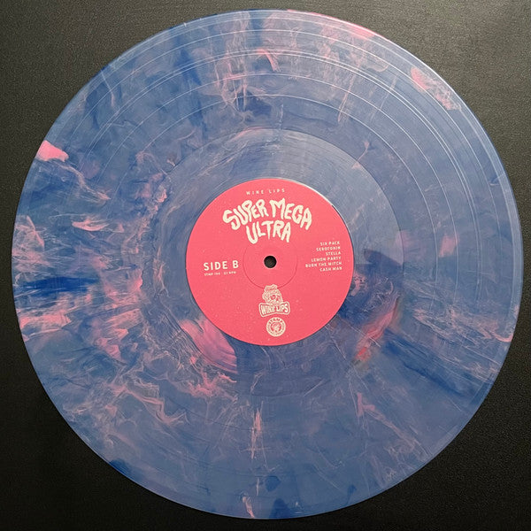 Wine Lips : Super Mega Ultra (LP, Album, Ltd, Blu)