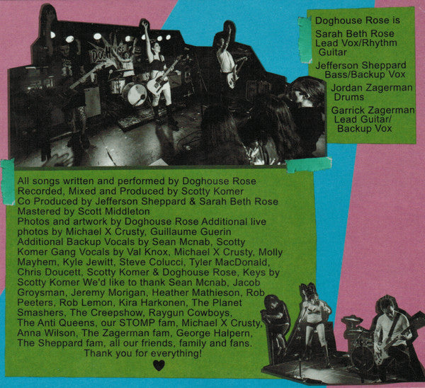 Doghouse Rose : Unlearn (CD, Album)