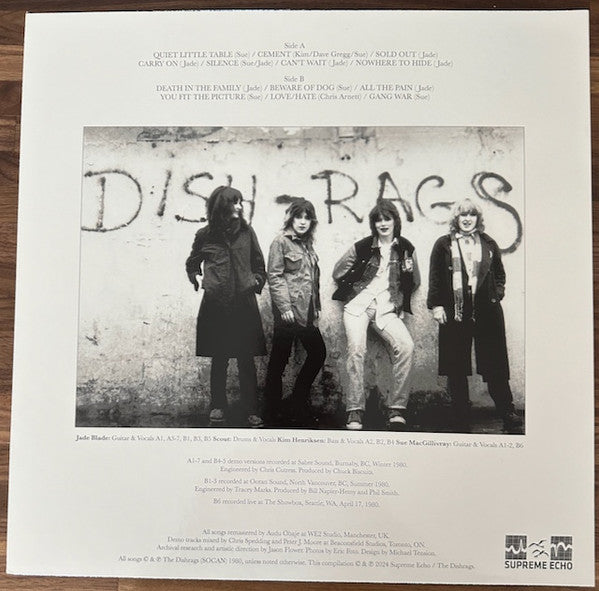 The Dishrags : Four (LP, Dlx, RM)