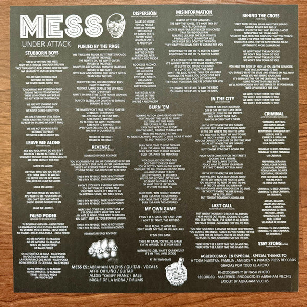 Mess (29) : Under Attack (LP)