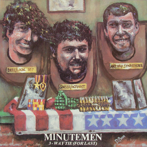 Minutemen : 3-Way Tie (For Last) (LP, Album, RE)