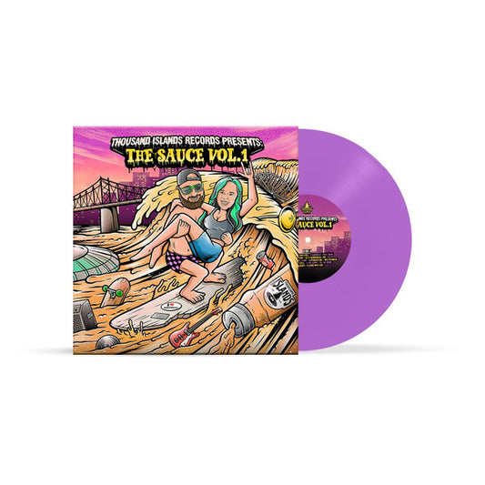 Various : Thousand Islands Records Presents: The Sauce Vol. 1 (LP, Comp, Ltd, Pur)