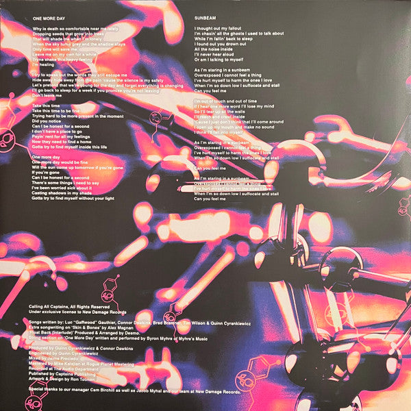 Calling All Captains : (e)Motion Sickness (LP, S/Sided, EP, Etch, Ltd, Bla)