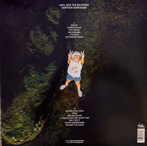 Amyl And The Sniffers : Cartoon Darkness (LP, Album)