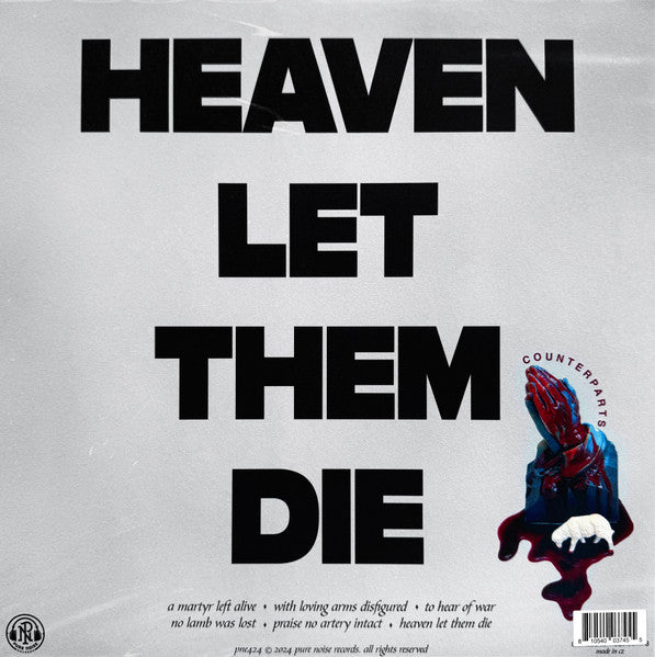 Counterparts : Heaven Let Them Die (LP, S/Sided, EP, Ltd, Mag)