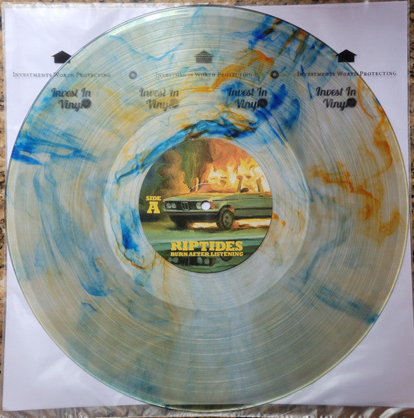 The Riptides (3) : Burn After Listening (LP, Tid)