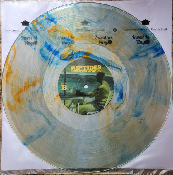 The Riptides (3) : Burn After Listening (LP, Tid)