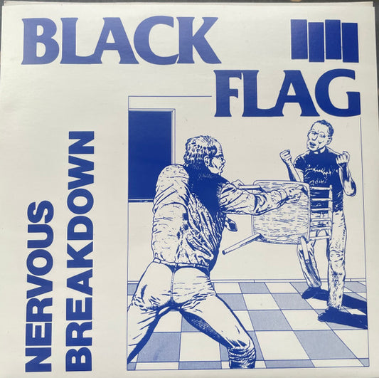 Black Flag : Nervous Breakdown (7", EP, RP, V18)