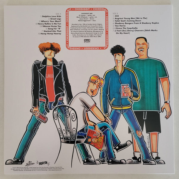 Chixdiggit!* : Chixdiggit! (LP, Album, Ltd, RE, Yel)