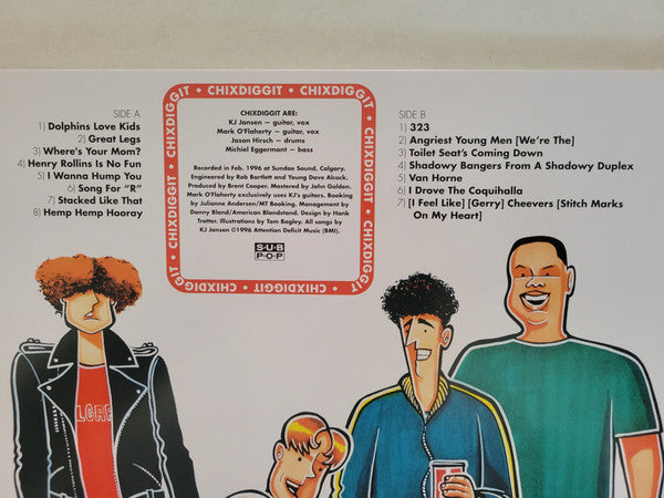 Chixdiggit!* : Chixdiggit! (LP, Album, Ltd, RE, Yel)
