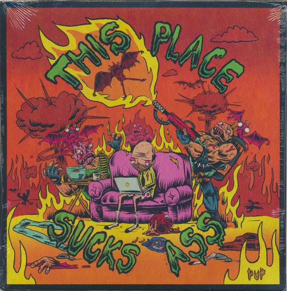 Pup (3) : This Place Sucks Ass (12", EP)