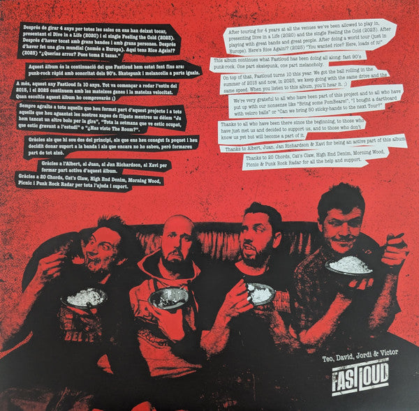 Fastloud : Rice Again!? (LP, Album, Red)