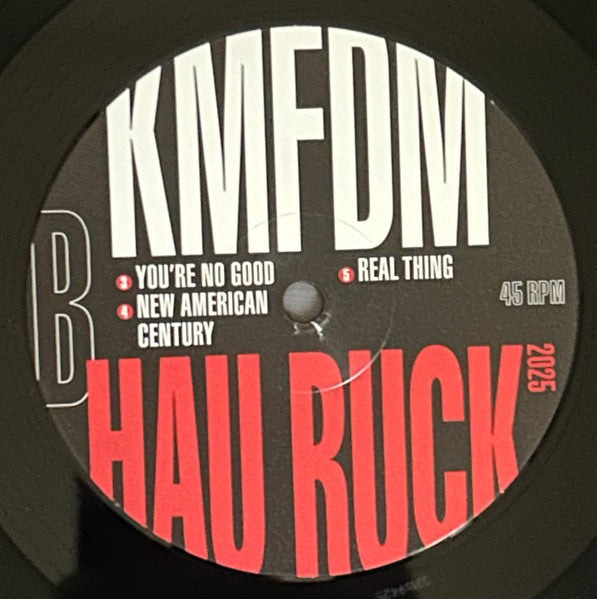 KMFDM : Hau Ruck 2025 (2x12", Album, RE, RM)