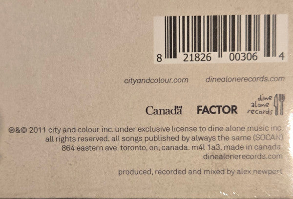 City And Colour : Little Hell (2xLP, Album, RE, RM, 180)