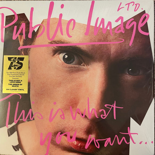 Public Image Ltd.* : This Is What You Want... This Is What You Get (LP, Album, RE, Clo)