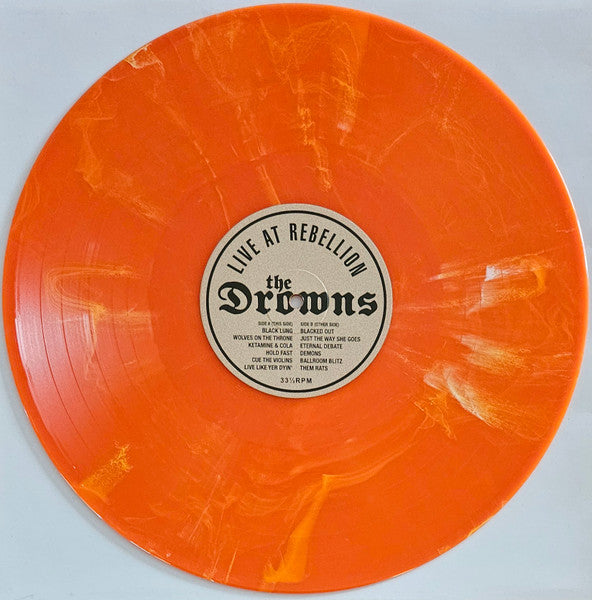 The Drowns : Live At Rebellion (LP, Ltd, Can)