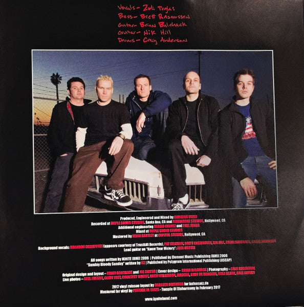 Ignite : Our Darkest Days (LP, Album, Ltd, RP, Red)