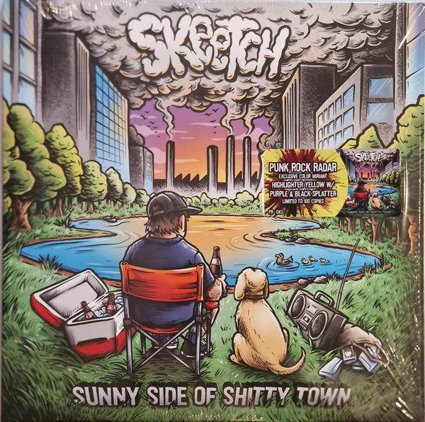 Skeetch : Sunny Side Of Shitty Town (LP, Album, Ltd, Hig)
