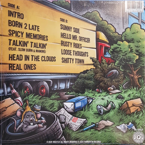 Skeetch : Sunny Side Of Shitty Town (LP, Album, Ltd, Hig)