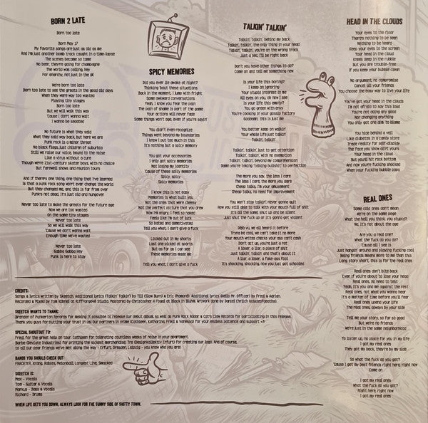 Skeetch : Sunny Side Of Shitty Town (LP, Album, Ltd, Hig)