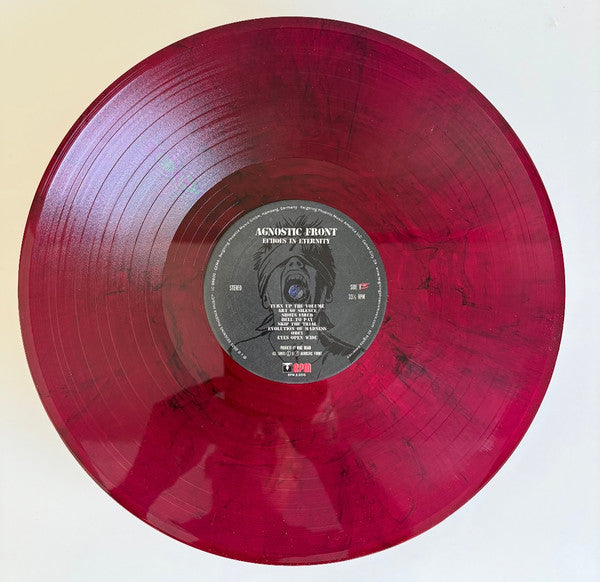 Agnostic Front : Echoes In Eternity (LP, Album, Red)