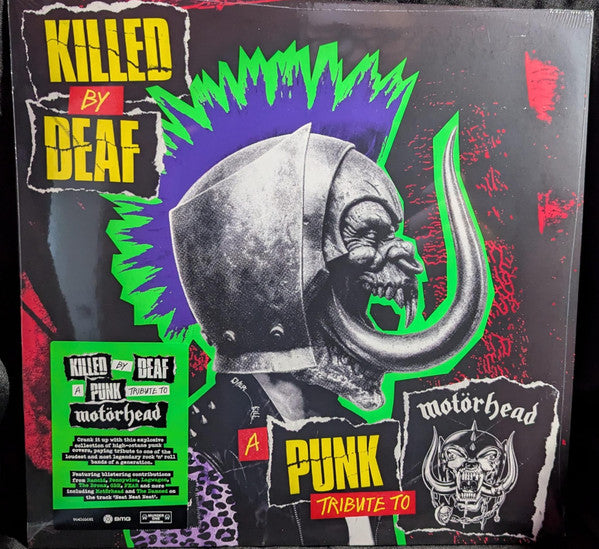 Various : Killed By Deaf - A Punk Tribute To Motörhead  (LP, Album, Comp)