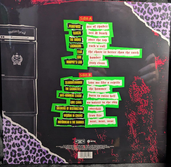 Various : Killed By Deaf - A Punk Tribute To Motörhead  (LP, Album, Comp)