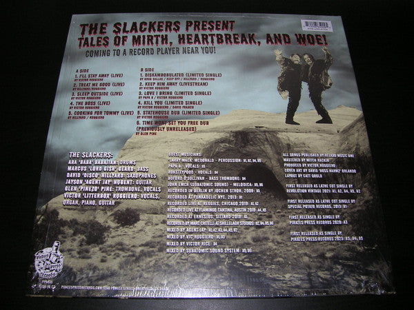 The Slackers : Lost & Found Vol 2 (LP, Comp, Ltd, S/Edition, Bon)