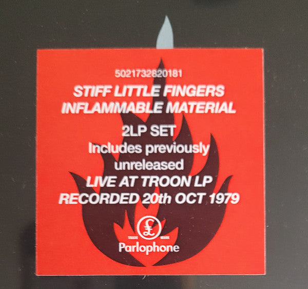 Stiff Little Fingers : Inflammable Material (LP, Album, RE, RM + LP, RM)