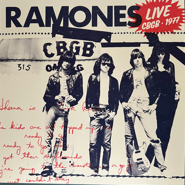 Ramones : Live (CBGB • 1977) (LP, RSD, Ltd, RE, Red)