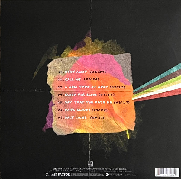 Calling All Captains : The Things That I've Lost (LP, EP, Pin)