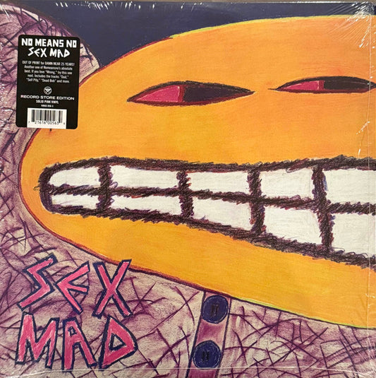 Nomeansno : Sex Mad (LP, Album, RE, RM, Pin)