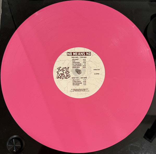 Nomeansno : Sex Mad (LP, Album, RE, RM, Pin)