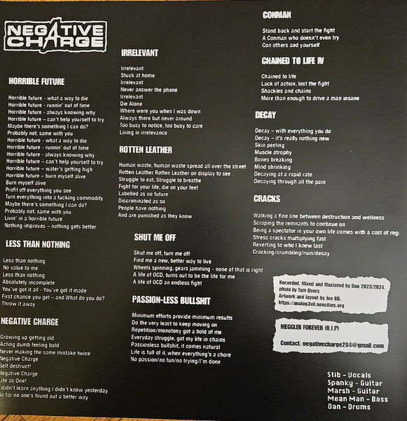 Negative Charge (3) : Negative Charge (LP, Cle)