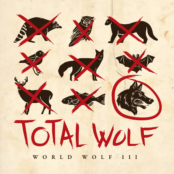 Total Wolf : World Wolf III / Defcon 4 (LP, Ltd, Dem)