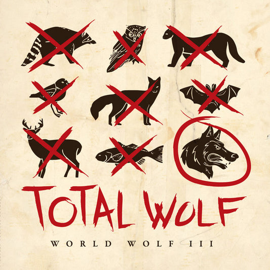 Total Wolf : World Wolf III / Defcon 4 (LP, Ltd, Dem)