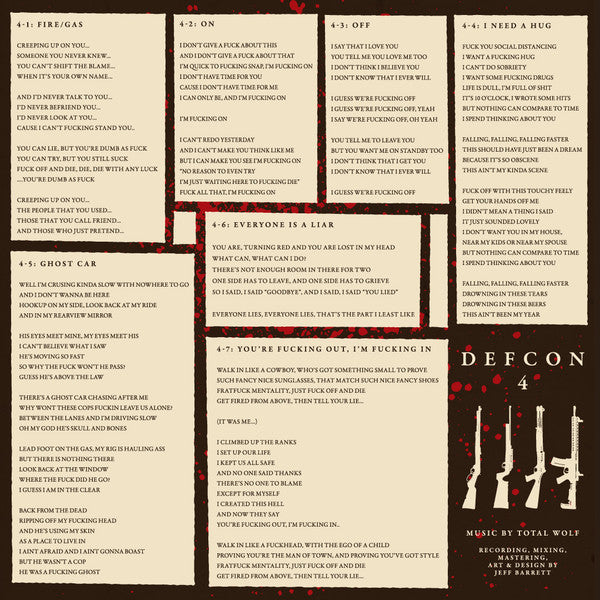 Total Wolf : World Wolf III / Defcon 4 (LP, Ltd, Dem)