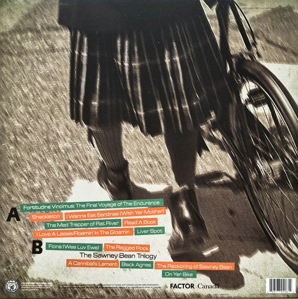 The Real McKenzies : Paul McKenzie Sings On Yer Bike (LP, Album, Gre)
