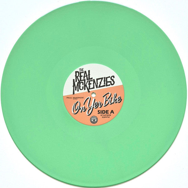 The Real McKenzies : Paul McKenzie Sings On Yer Bike (LP, Album, Gre)