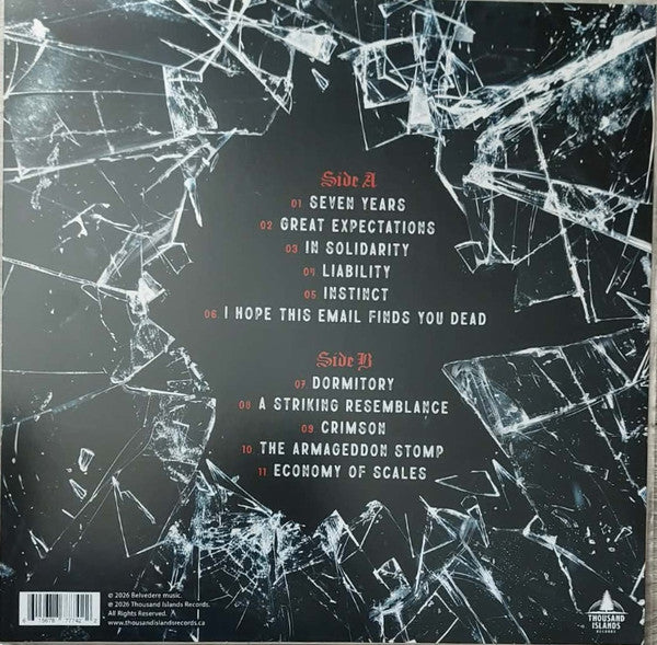 Belvedere (2) : Seven Years Of Bad Luck (LP, Album, Red)