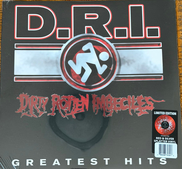 Dirty Rotten Imbeciles : Greatest Hits (LP, Comp, Ltd, Red)